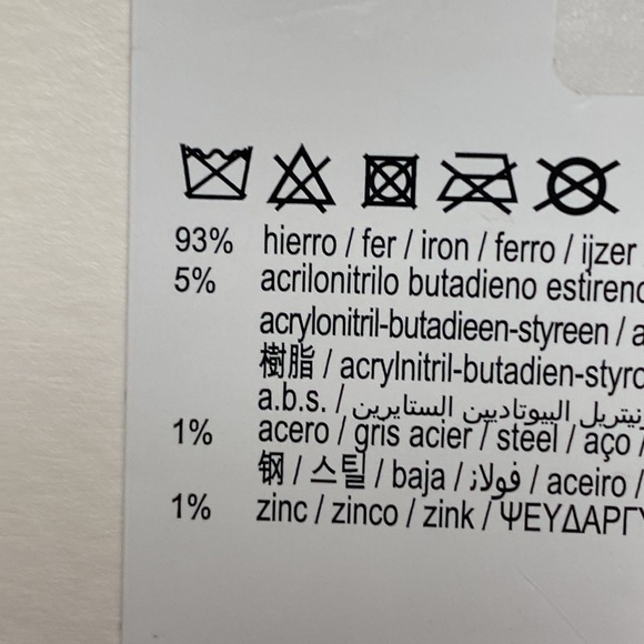 NWT.Zara Golden Metal Necklace with Irregular Pieces and Matching Bead Appliqués - Picture 9 of 9